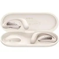 Mibro OpenEar Pro - True wireless-hörlurar med mikrofon - öppet öra - montering över örat - Bluetooth - vit