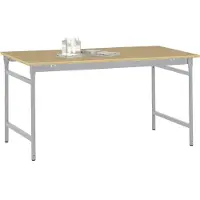 Manuflex BB3035.9006 Arbetsbordmöbel Aluminiumsilver