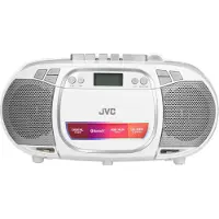 JVC RC-E451W, 1,6 kg, Vit, Bärbar CD-spelare