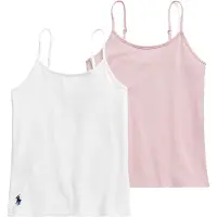 Polo Ralph Lauren Acc Polo Ralph Lauren Linnen - 2-pack - Karmel Rosa/Vit - - 10-12 år (140-152) - Linne