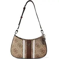 GUESS Jeans Beige Polyuretan Damväska