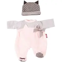 Götz Dockkläder - Overall - Onesie 46 cm - Mysig CAT - - One Size - Dockkläder