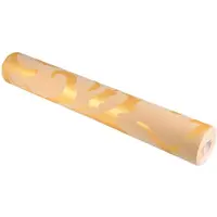 Cosy Homes Nonwoven Tapet Väggmålning Nonwoven Tapet Barock Design M. Damaskprydnad Guld 3?Dimensionell White