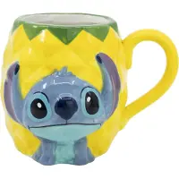 Stitch and Soul Disney Stitch mugg i keramik 3D i presentförpackning från Pineapple-serien 325 ml