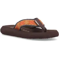 Rocket dog Spotlight Marlow Textil Kvinnors Brun/Multi Flip Flops