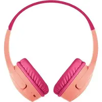 Belkin SoundForm Mini On-ear headset Sladd Stereo Rosa Volymbegränsning Barn