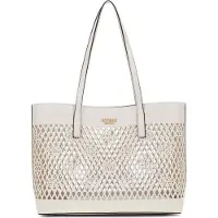 GUESS Shoppingväska 'Letty' kräm
