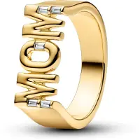 Pandora Moments förgylld MOM-ring 164460C01-56