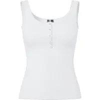 Pieces Topp 'PCKitte' vit