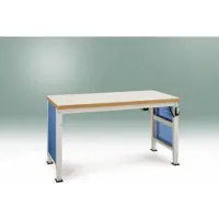 Manuflex ZB3335.3003 Sidopanel för PROFI special och Ergo arbetsbänkar, BxH 492 x 624 mm, för bordsdjup 700 mm