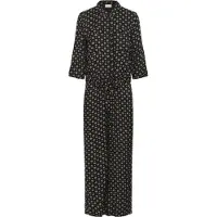 Kaffe Jumpsuit 'Rutie' camel / kitt / svart