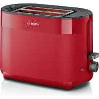 Bosch MyMoment TAT2M124 - Brödrost - 2 skiva - 2 Kortplatser - mörkröd