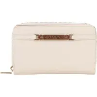Valentino för kvinnor. VPS9P8281 Myntbörs med logotyp i beige (OSFA), Casual, Polyester, Polyuretan