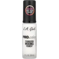 LA Girl LA. Tjej, PRO.color Foundation Mixing Pigment, GLM711 Vit, 30ml (1fl oz)