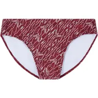 Emporio Armani för män. EM000575_AF20437 Slip All baddräkt i vinrött (S), Strandkläder, Polyester, Bordeaux