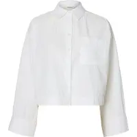 Selected femme Astha Cropped Boxy Skjorta Med Långa ärmar