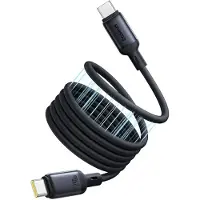 Baseus PicoGo magnetisk flytande silikon snabbladdningskabel USB-C till USB-C 240W Type-C-kabel för iPhone, Xiaomi, bärbar dator, surfplatta svart