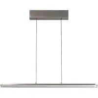 FISCHER&HONSEL GMBH Pendellampa Torvi, dimbar, Aluminium / grå / zink, Vardagsrum / matsal, Metall, Modern