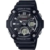 Casio Aeq-120w-1a 53.3mm 10atm Quartz Analogue/digital Klocka
