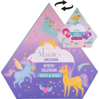Accentra adventskalender MAGICAL UNICORN & MERMAID, 24 kosmetiska överraskningar