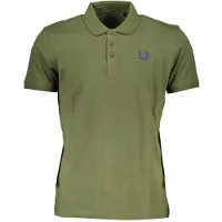 Gianmarco Venturi Verde Bomull Polo för Män