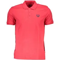Gian Marco Venturi Röd Bomull Herr Polo T-shirt