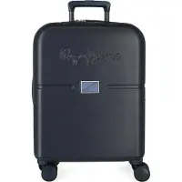 Pepe Jeans unisex. 7699132 Resväska i kabinstorlek Accent rigid navy -40x55x20cm (OSFA), Casual, ABS/Polykarbonat, Hytt, Marino