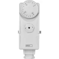 Emos P5681, Room, AC, Vit, 0 - 90 ° C, Rotations-, AC