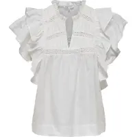 ONLY Blus 'ONLSunny' vit