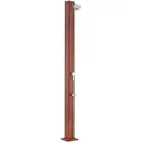 Gre Accessories Aluminium Rund Sol Dusch