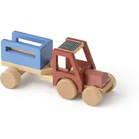 Kids Concept Kids Ceoncept Tractor Aiden - Trä - Barnens HUB - - One Size - Bil