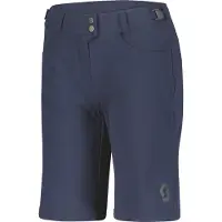 SCOTT - MTB-kläder dam - Trail Flow W/Pad Shorts W Dark Blue för Unisex - Storlek S - Marinblå