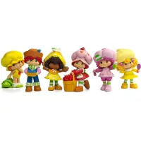 The Loyal Subjects Jordgubbs Shortcake 2,5" Samlarfigur - Fall med 12 Blandade Figurer
