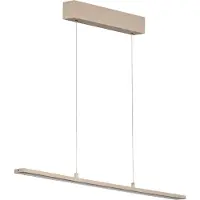 FISCHER&HONSEL GMBH Hänglampa Marlo, dimbar, Creme / bärnsten, Vardagsrum / matsal, Metall, Modern, Pendellampa