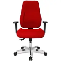 Topstar Kontorsstol Point 91 röd - utan armstöd (PI99GBC1)