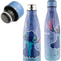 Mtp Products Stitch vattenflaska / termoflaska i rostfritt stål - 500ml - Blå