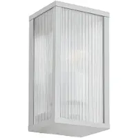 LINDBY Vägglampa utomhus Peldar , dimbar, Aluminium / grå / zink, Aluminium / grå / zink, Modern, Utomhusvägglampa