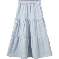 Sofie Schnoor Kjol - ViviSY - Light Blue Striped - - 14 år (164) - Kjol