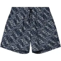 Emporio Armani för män. EM000688_AF20442 Strand baddräkt svart (M), Strandkläder, Polyester