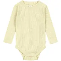 Konges Sløjd Body l/ä - Minnie - Green Haze - - 50/56 - Body L/Ä
