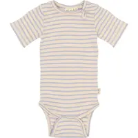 Petit Piao Body k/ä - Rib/Modal - PpSky - Cosmic Sky Striped - - 2 år (92) - Body K/Ä