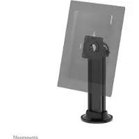 NeoMounts DS15-632BL1 - Ställ - för surfplatta - stål - svart - monteringsgränssnitt: 75 x 75 mm - bänkskiva