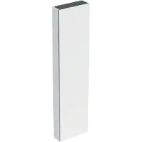 Geberit Högskåp iCon 1 lucka + spegel, vit blank