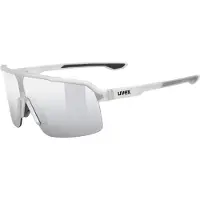 Uvex ramp, Multisportglasögon, Unisex, Delvis båglösa, Grå, Silver