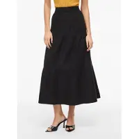 Vila Prisilla Ankle Hög Midja Midi-kjol