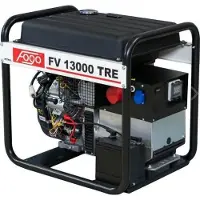 Fogo bärbar generator PRZENOSNY FV 13000, 10 kW, 400V/230V, stabil spänning, Briggs motor