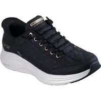 SKECHERS Contour Foam Golden Hour Textil Dam Svart/roséguld Sneakers