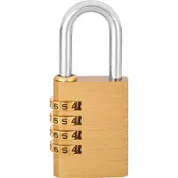 Burg wachter 2261 Hänglås 40.00 mm Mässing Kombination