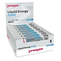 Sponser Sport Food Pure Liquid Låda Med Energigeler 70g 18 Enheter