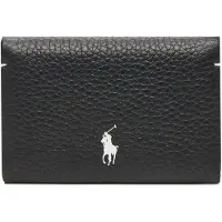 Ralph Lauren för kvinnor. 427949873014 Korthållare i läder Polo Play svart (OSFA), Casual, Hud